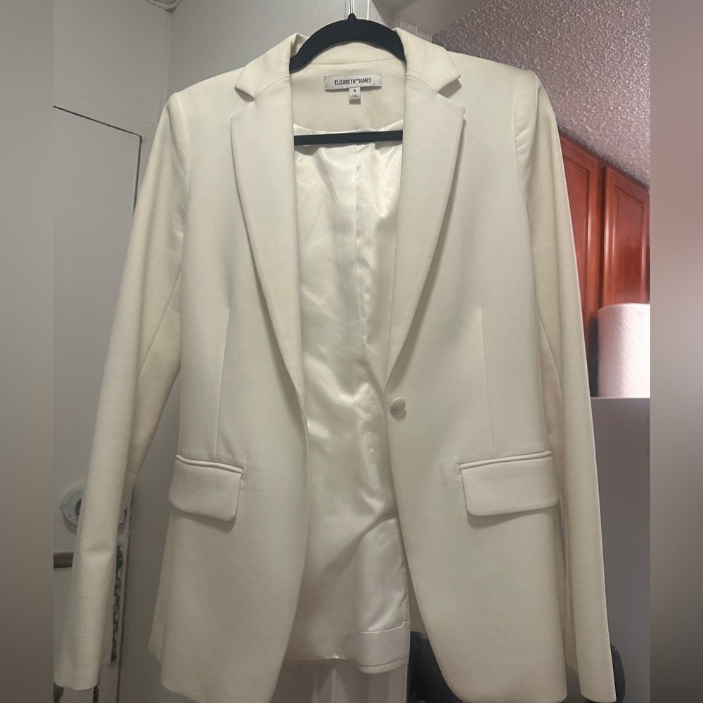 Elizabeth And James White Blazer